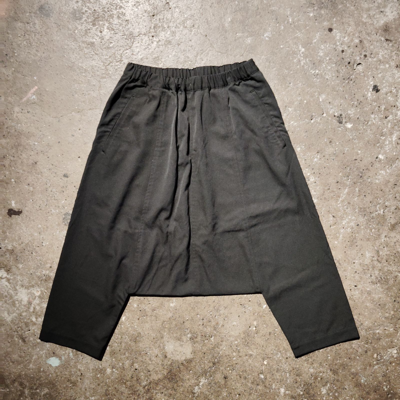 COMME des GARCONS 16ss ウールギャバサルエルパンツ コムデギャルソン