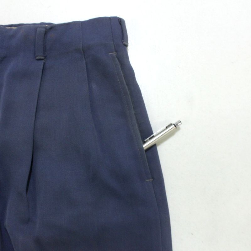50s vintage 2タック レーヨン ギャバジン スラックスパンツ メンズ S