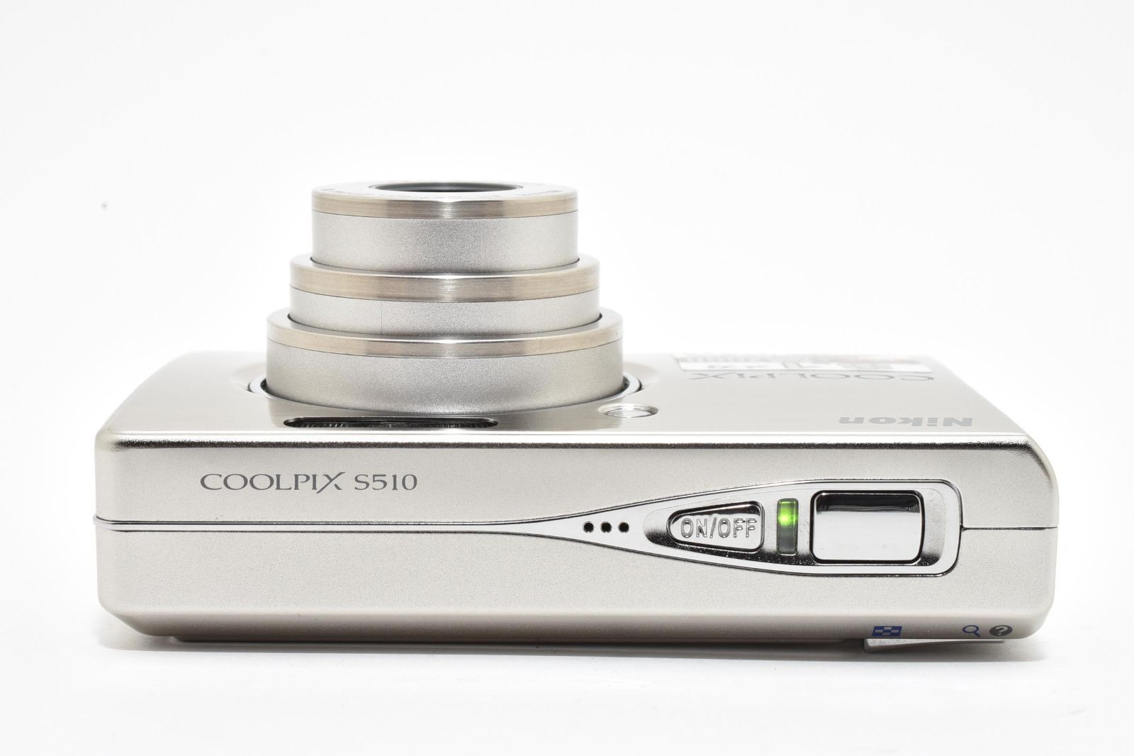 完動美品] Nikon COOLPIX S510 シルバー ニコン クールピクス