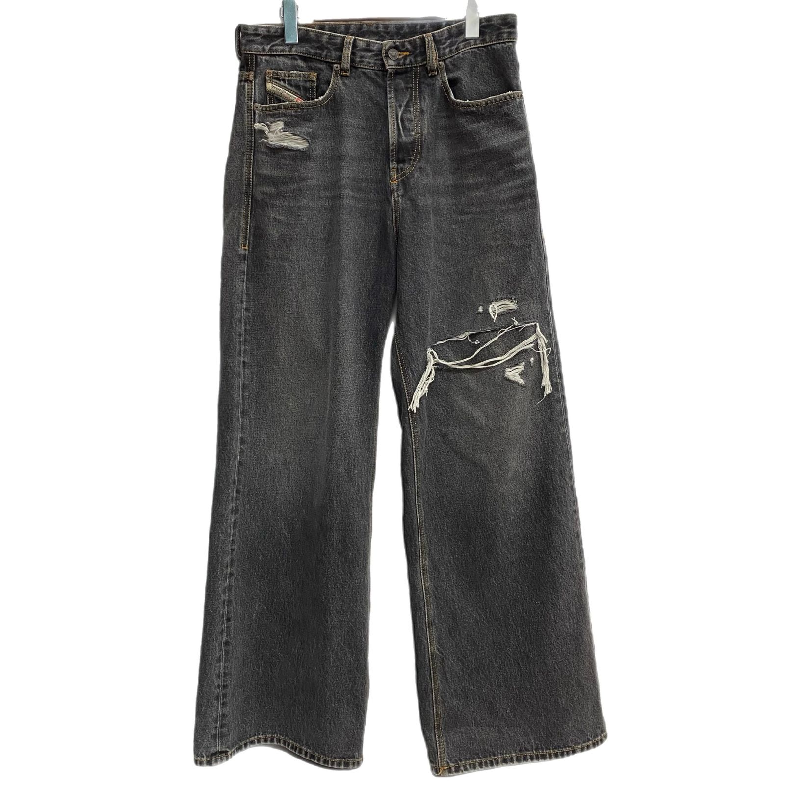 ディーゼル DIESEL relaxed jeans d-rise 007dn デニム ブラック