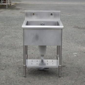 業務用 ステンレス 1槽 シンク W600 D750 H800(+150)mm 厨房 槽 業務用 ステンレス 1槽 シンク W600 D750 H800(+150)mm 厨房 槽