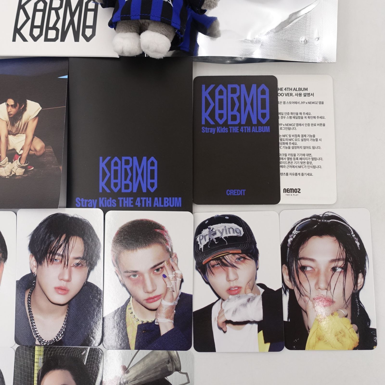 StrayKids ウルフチャン バンチャン SKZOO キーリング ぬいぐるみ 