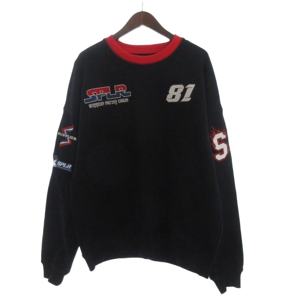 サプレイヤー SUPPLIER RACING CREW SWEAT トレーナー スウェット 長袖 