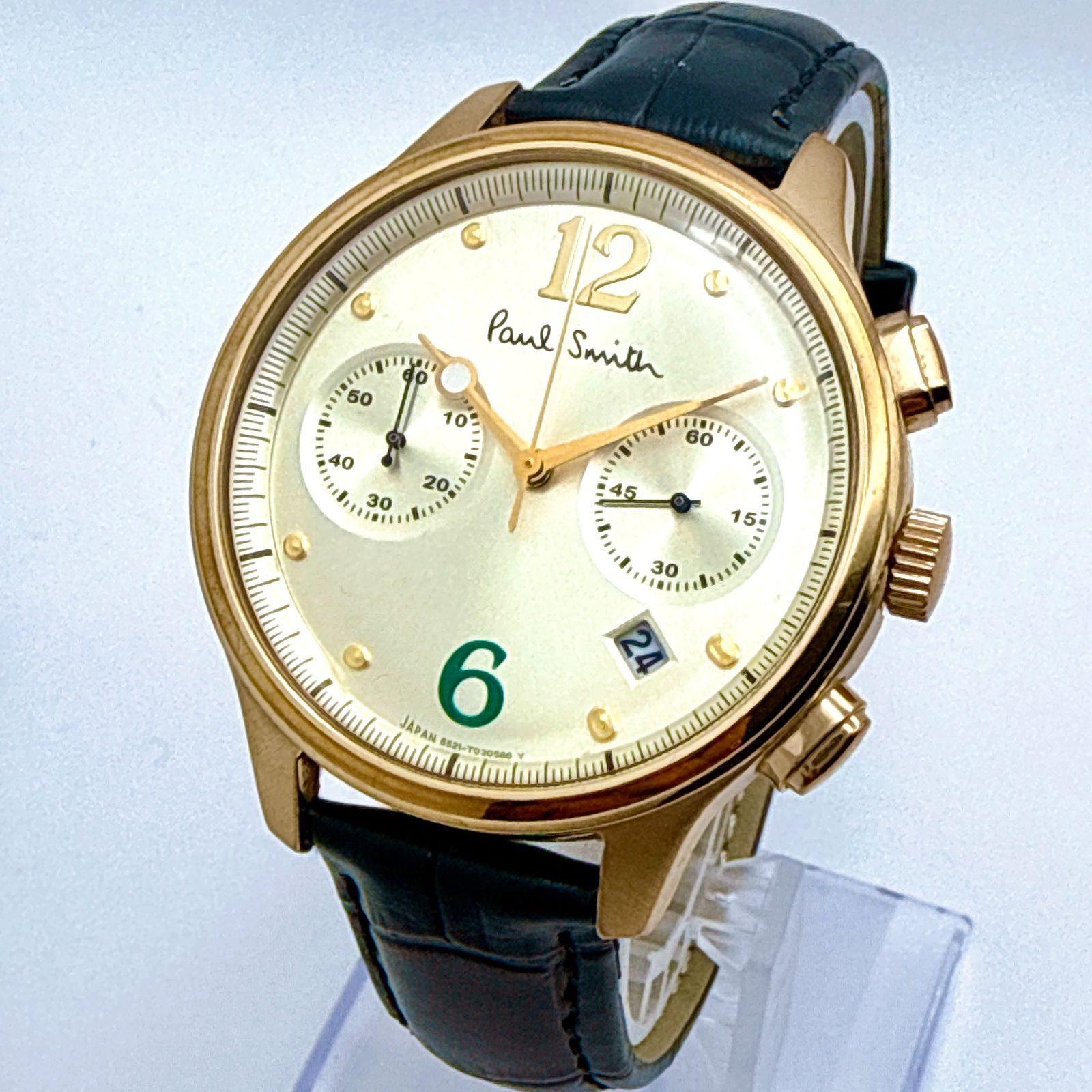 ポール スミス Paul Smith BT2-815-90 腕時計 シルバー文字盤 稼働品 