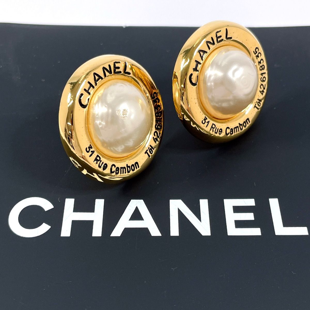 シャネル イヤリング 31 RUE CAMBON ヴィンテージ ゴールド シャネル イヤリング 31 RUE CAMBON ヴィンテージ ゴールド