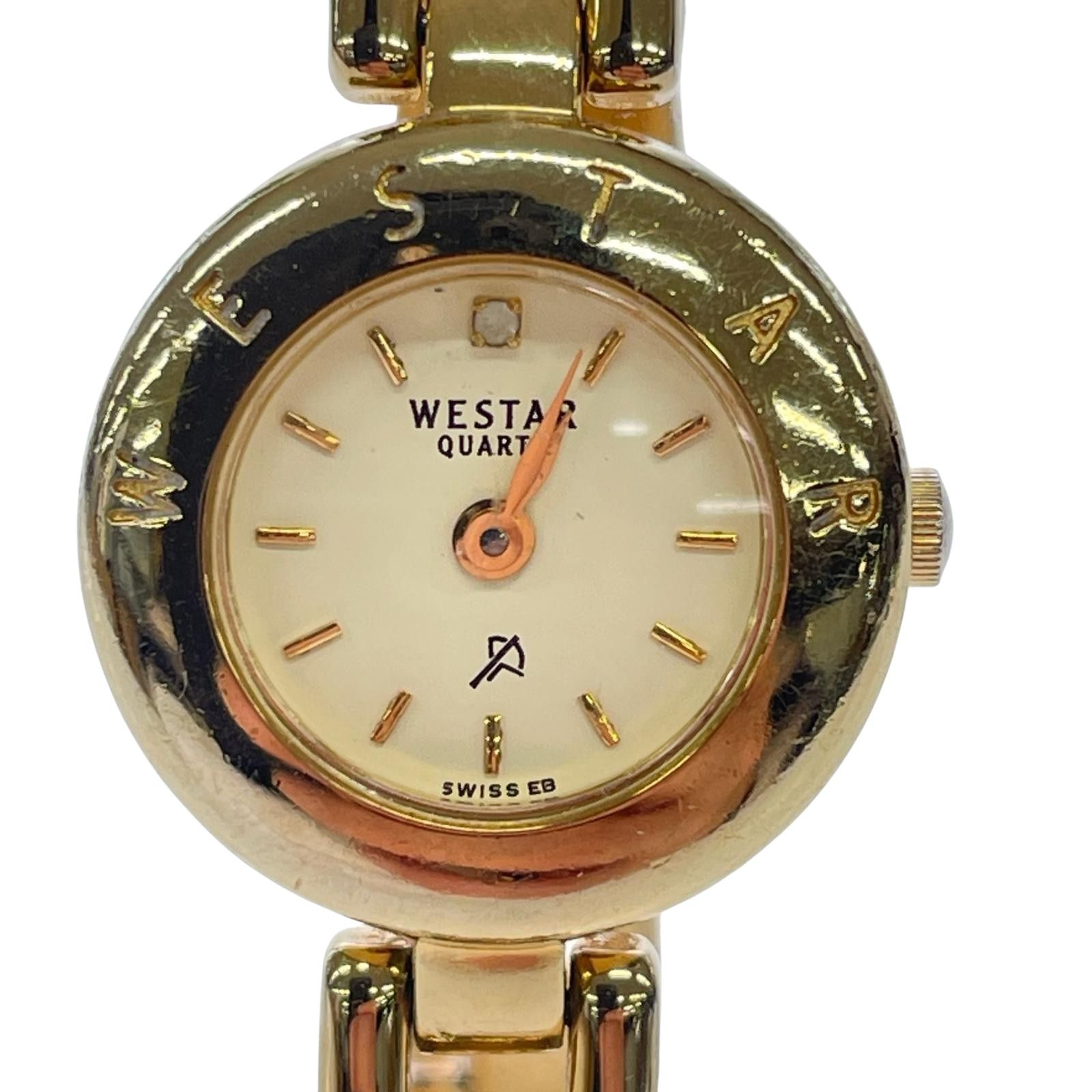 じ*ん様 WESTAR 18K GOLD 刻印 ゴールド クォーツ腕時計 アンテ 【公式 