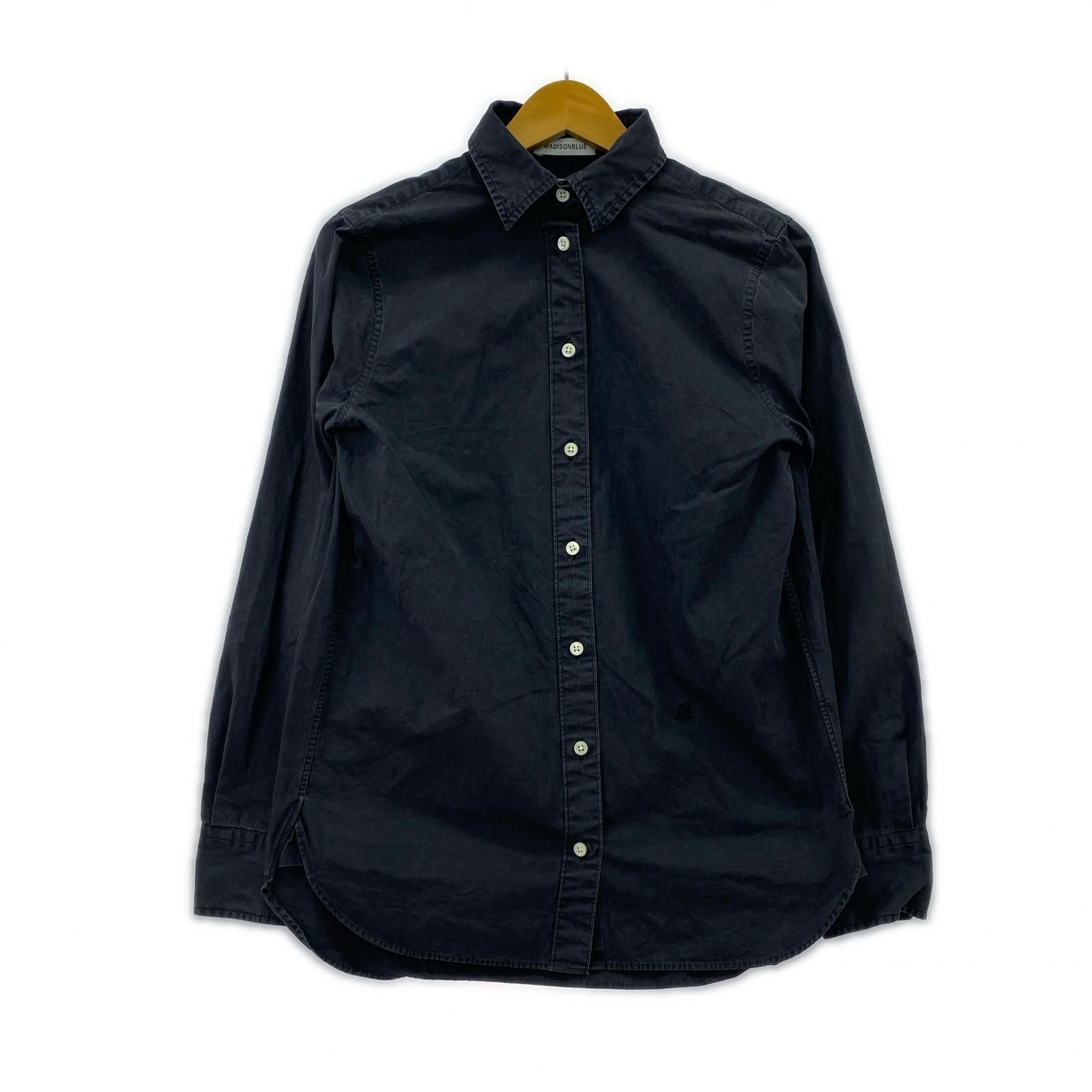 MADISONBLUE マディソンブルー長袖シャツ size02(M)/ダークグレー 