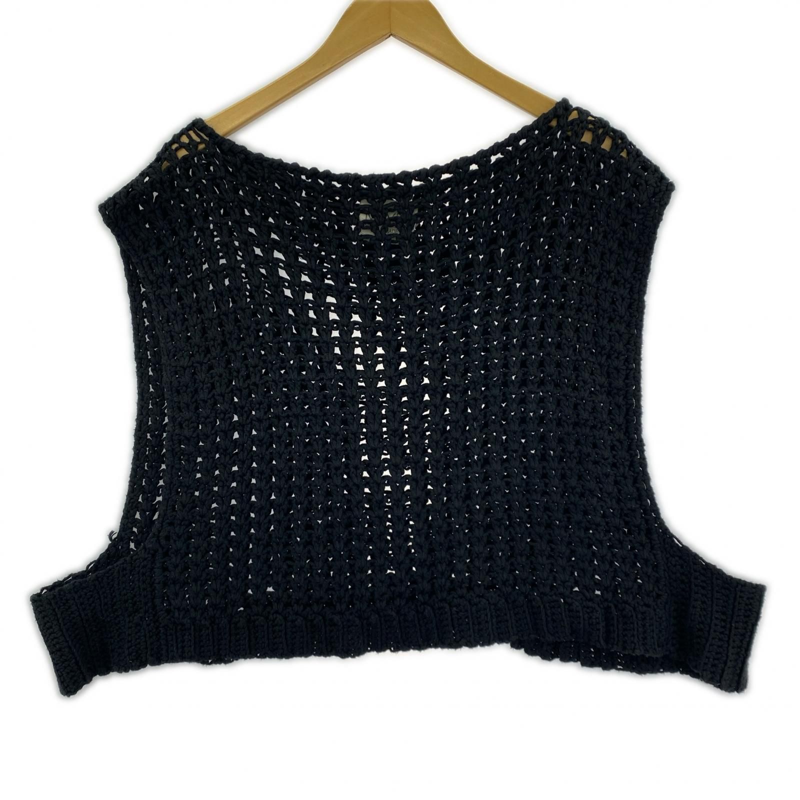MAYDI HANDMADE マイディ 透かし編み ニットベスト size表記なし 