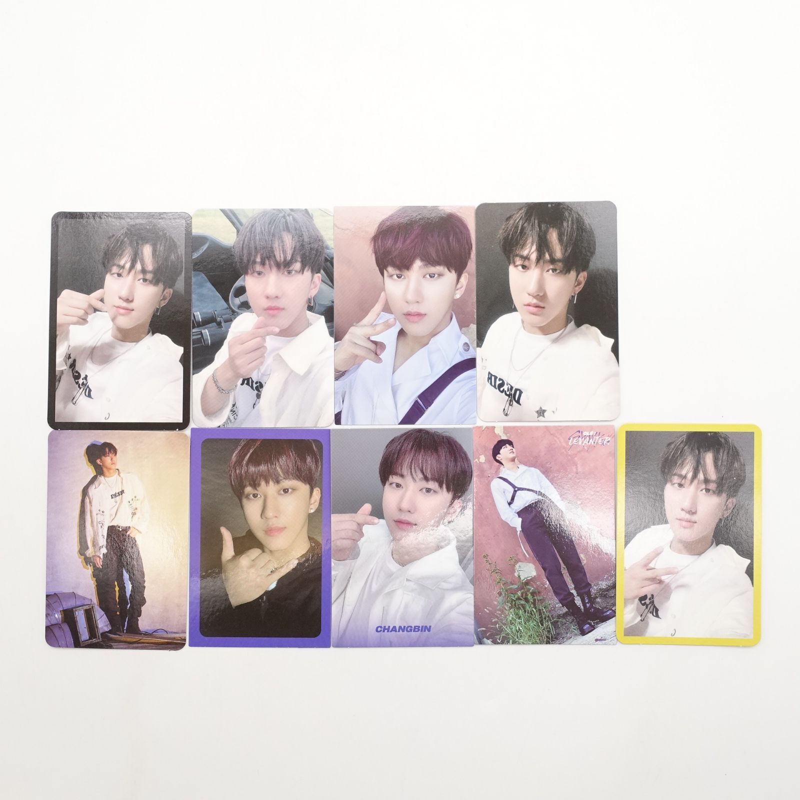 Stray Kids チャンビン LEVANTER YELLOW WOOD トレカ フォト カード