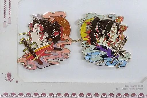 中古】同人アクセサリー・小物系 【鬼滅の刃】金属バッジ 浮図清願 継
