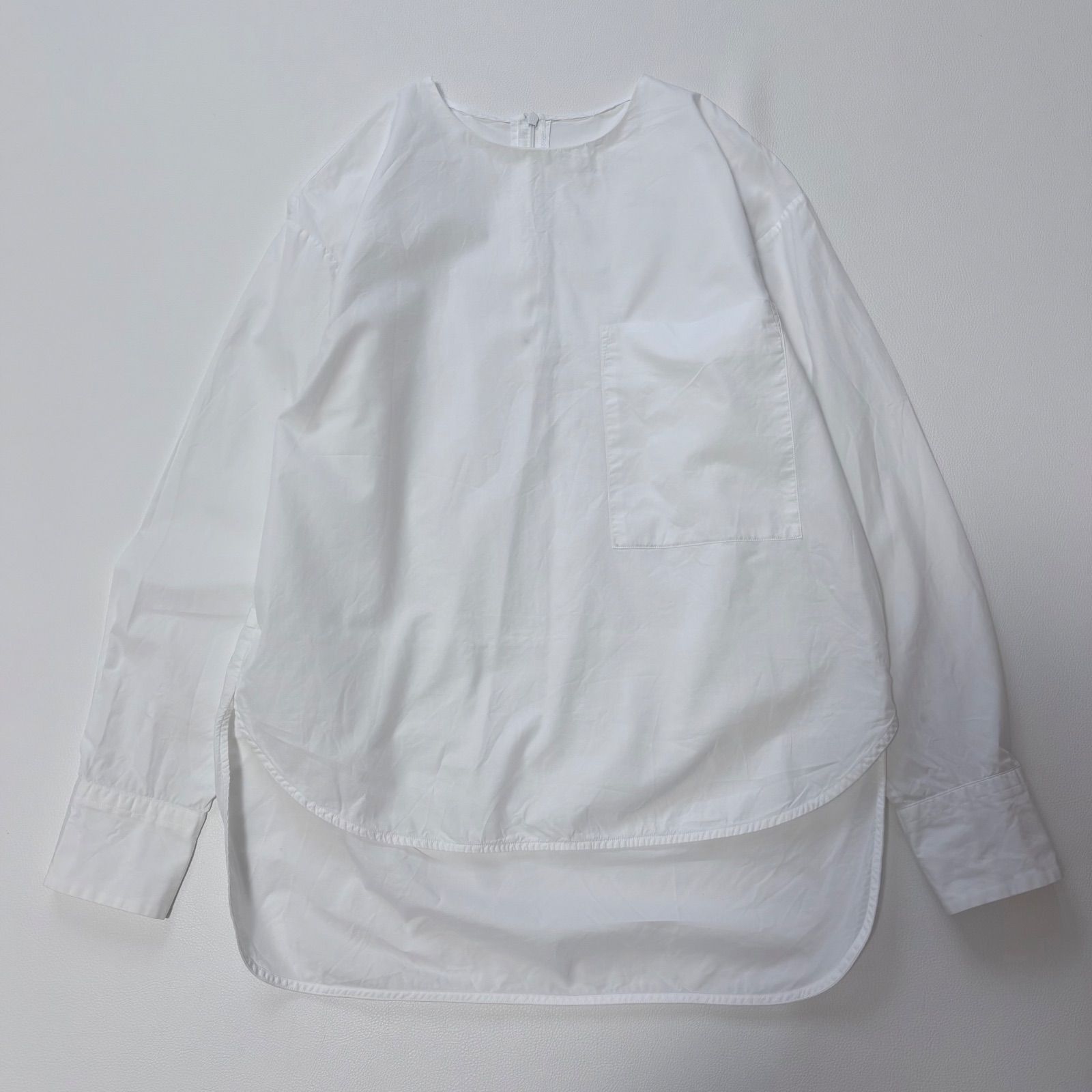 ADAM ET ROPE アダムエロペ ブラウス 38(M位) ダークグレー系 ブラウス 