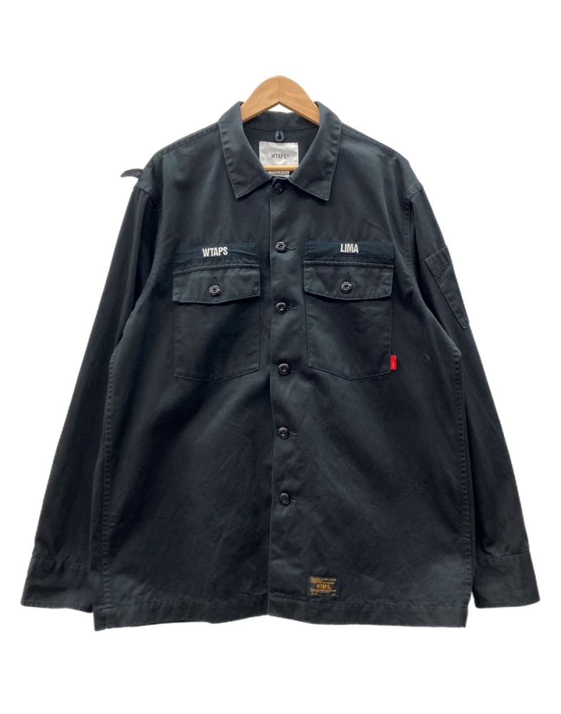 ダブルタップス WTAPS 17AW BUDS L/S COTTON TWILL コットン ツイル 