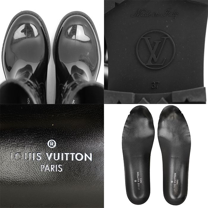 LOUIS VUITTON ルイ・ヴィトン レインブーツ サイズ 37 レディース