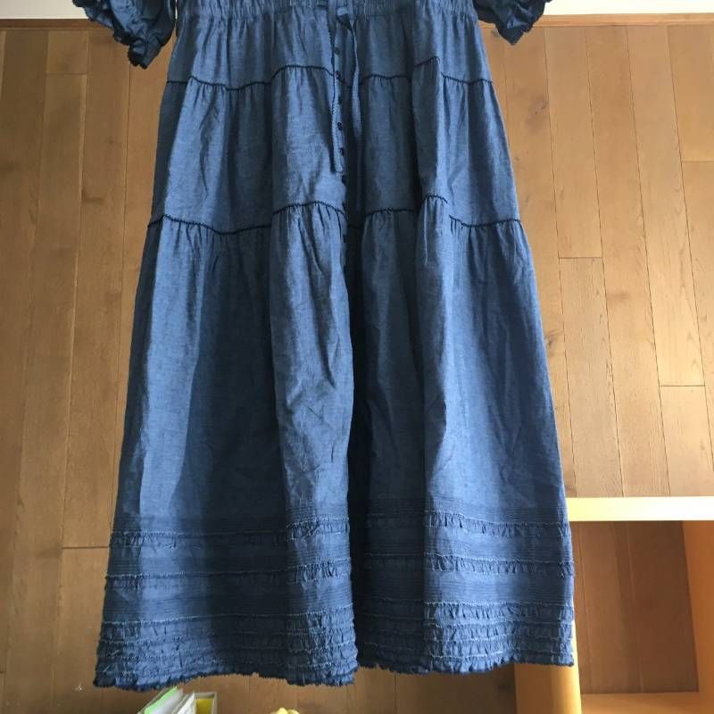 美品♡近年♡ピンクハウス ピコフリル ロングワンピース ゆったり ページュ 極美品 PINK HOUSEピンクハウス ピコフリル ロング ワンピース - メルカリ