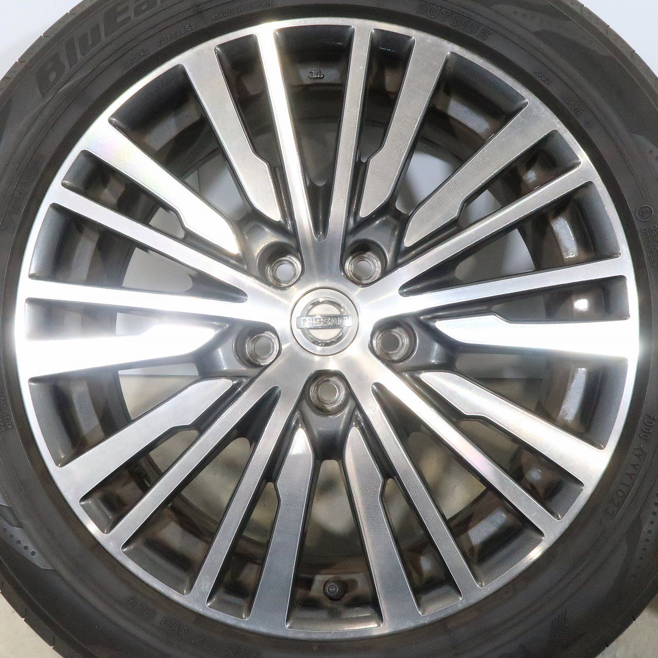4本 日産 エルグランド E52 純正 18インチ 7.5J +55 5H PCD114.3