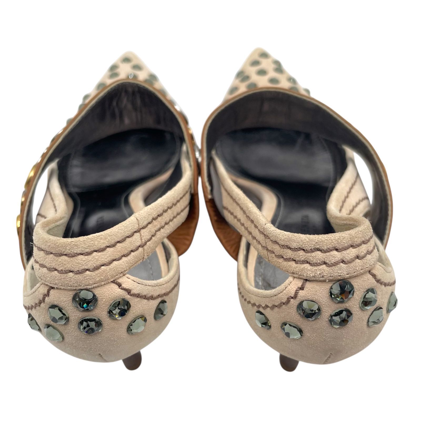 BOTTEGA VENETA ボッテガ ヴェネタ パンプス 36 23cm ビジュー