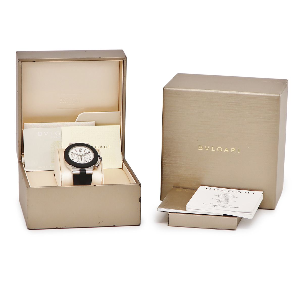  ブルガリ 腕時計 DG42SVCH 鑑定済み ブランド ハイネック 自動巻き時計 腕時計(アナログ)