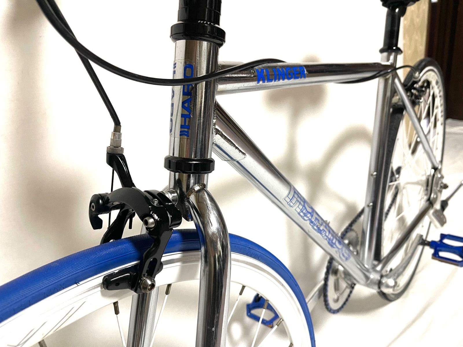 0259【即乘】送料無料 HARO ピストバイク 両用型 KLINGER 700 シルバー 