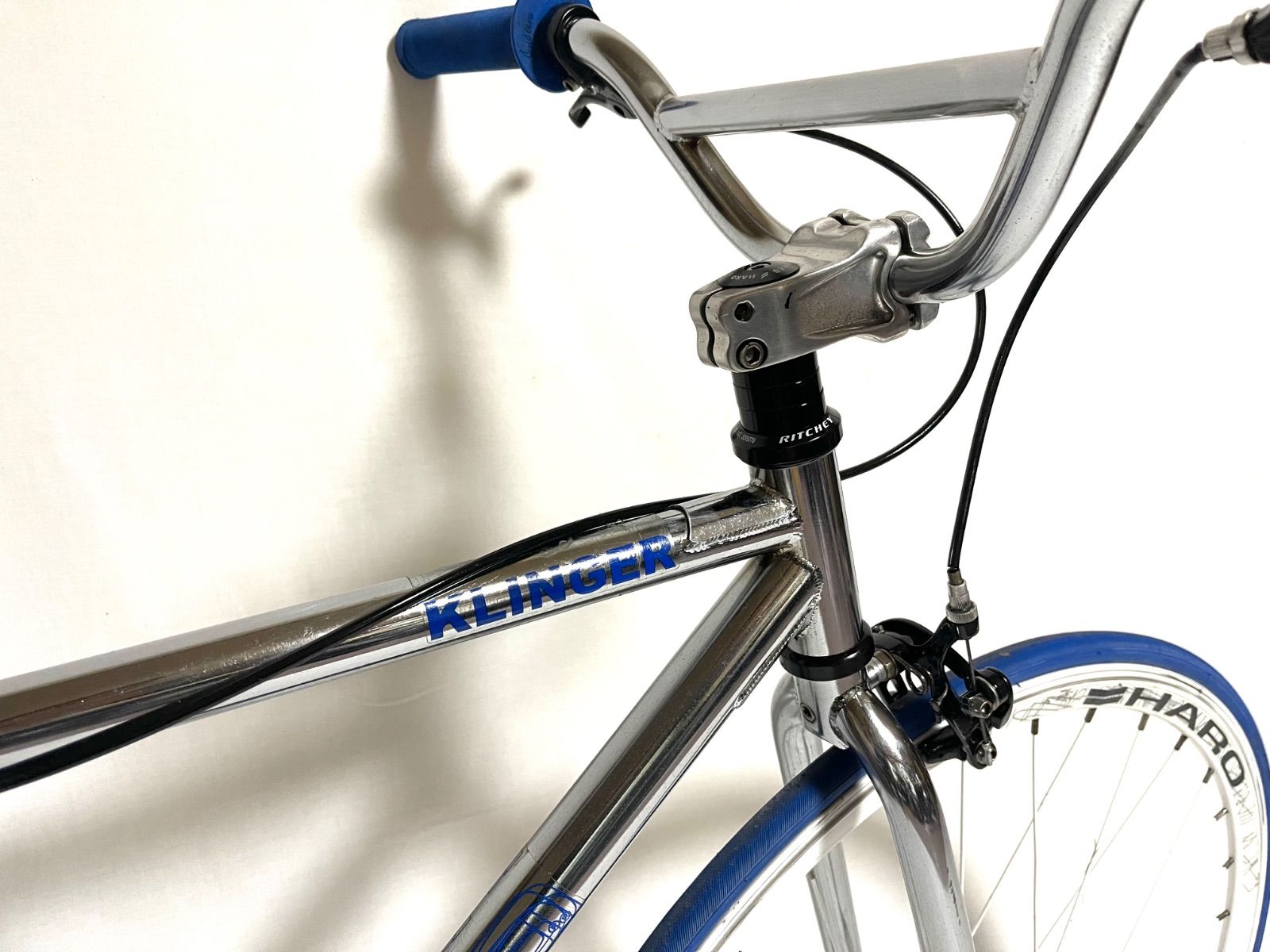 0259【即乘】送料無料 HARO ピストバイク 両用型 KLINGER 700 シルバー 