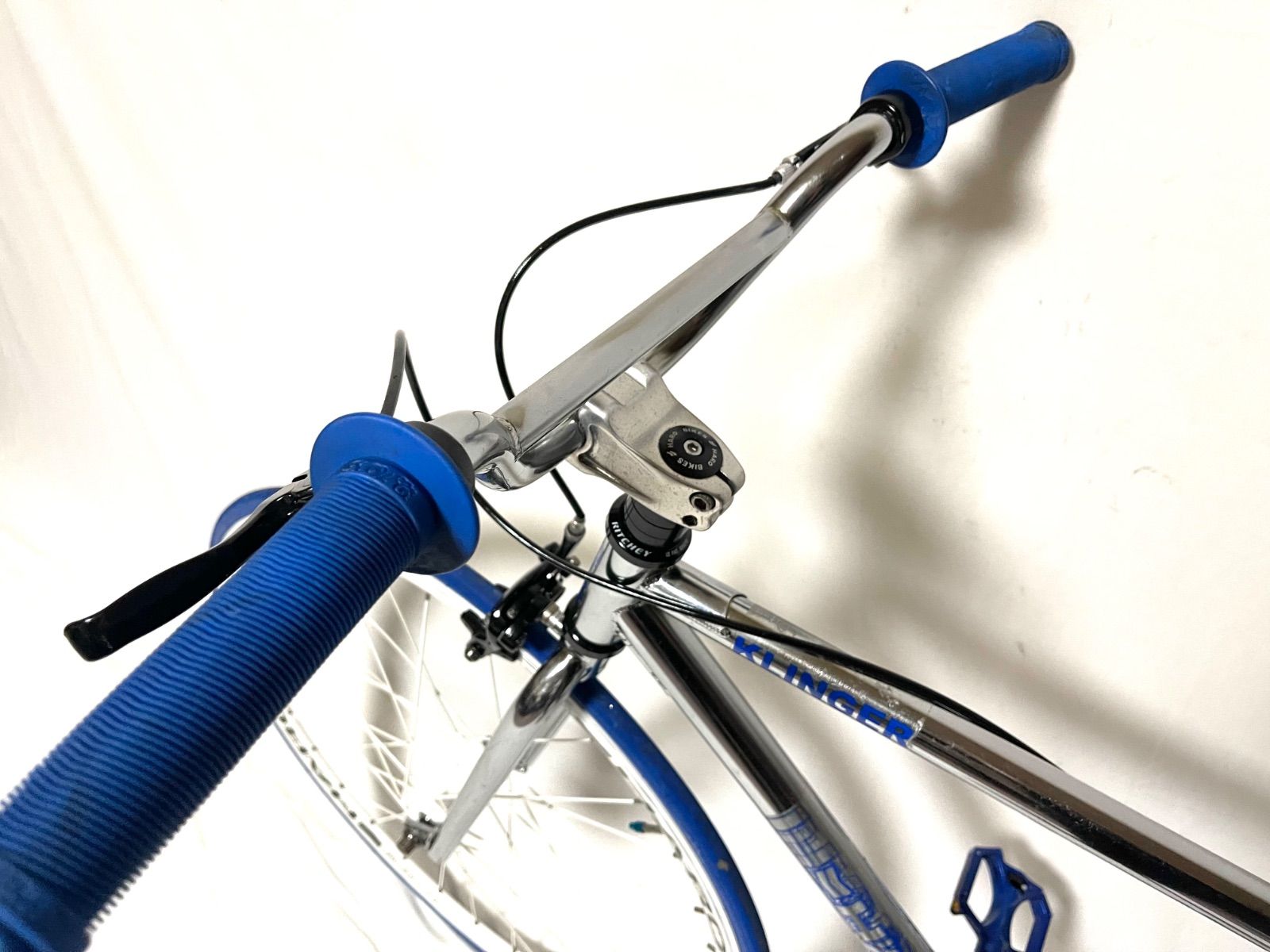 0259【即乘】送料無料 HARO ピストバイク 両用型 KLINGER 700 シルバー 