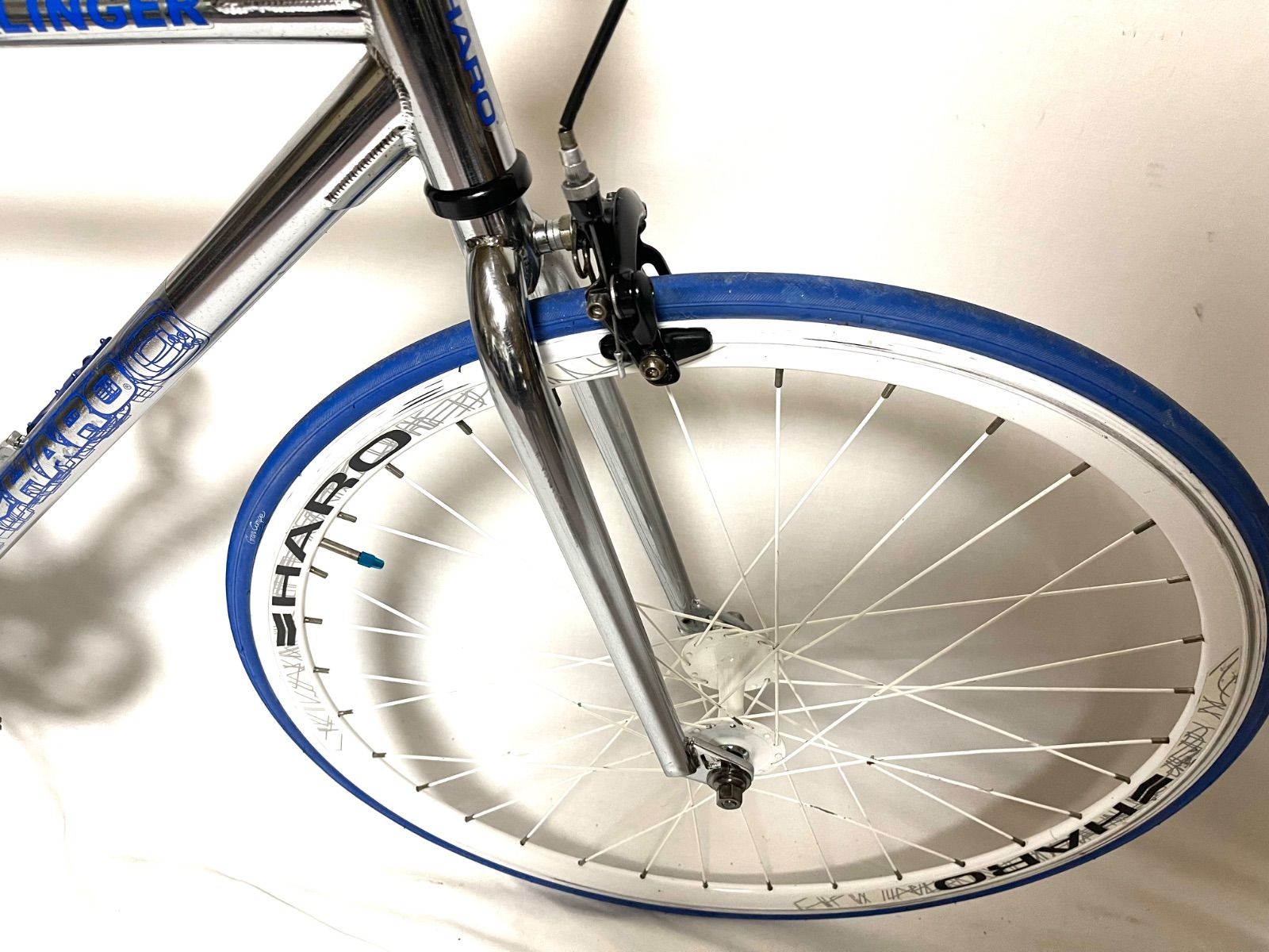 0259【即乘】送料無料 HARO ピストバイク 両用型 KLINGER 700 シルバー 