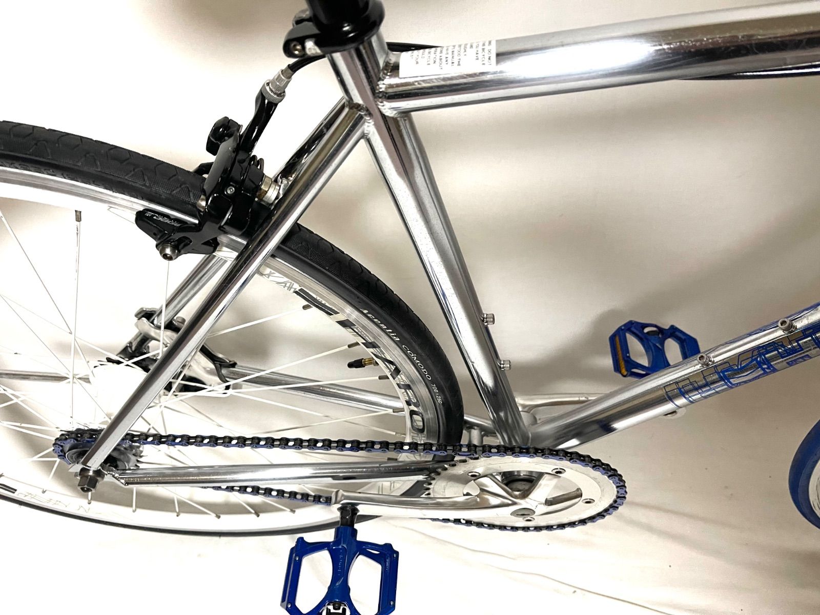 0259【即乘】送料無料 HARO ピストバイク 両用型 KLINGER 700 シルバー 