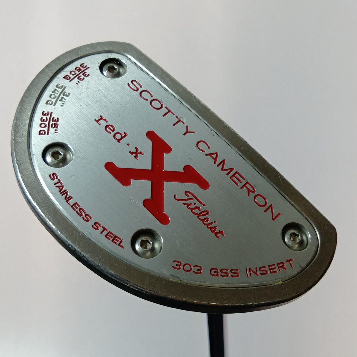 Titleist タイトリスト SCOTTY CAMERON RED X パター 32.5インチ 