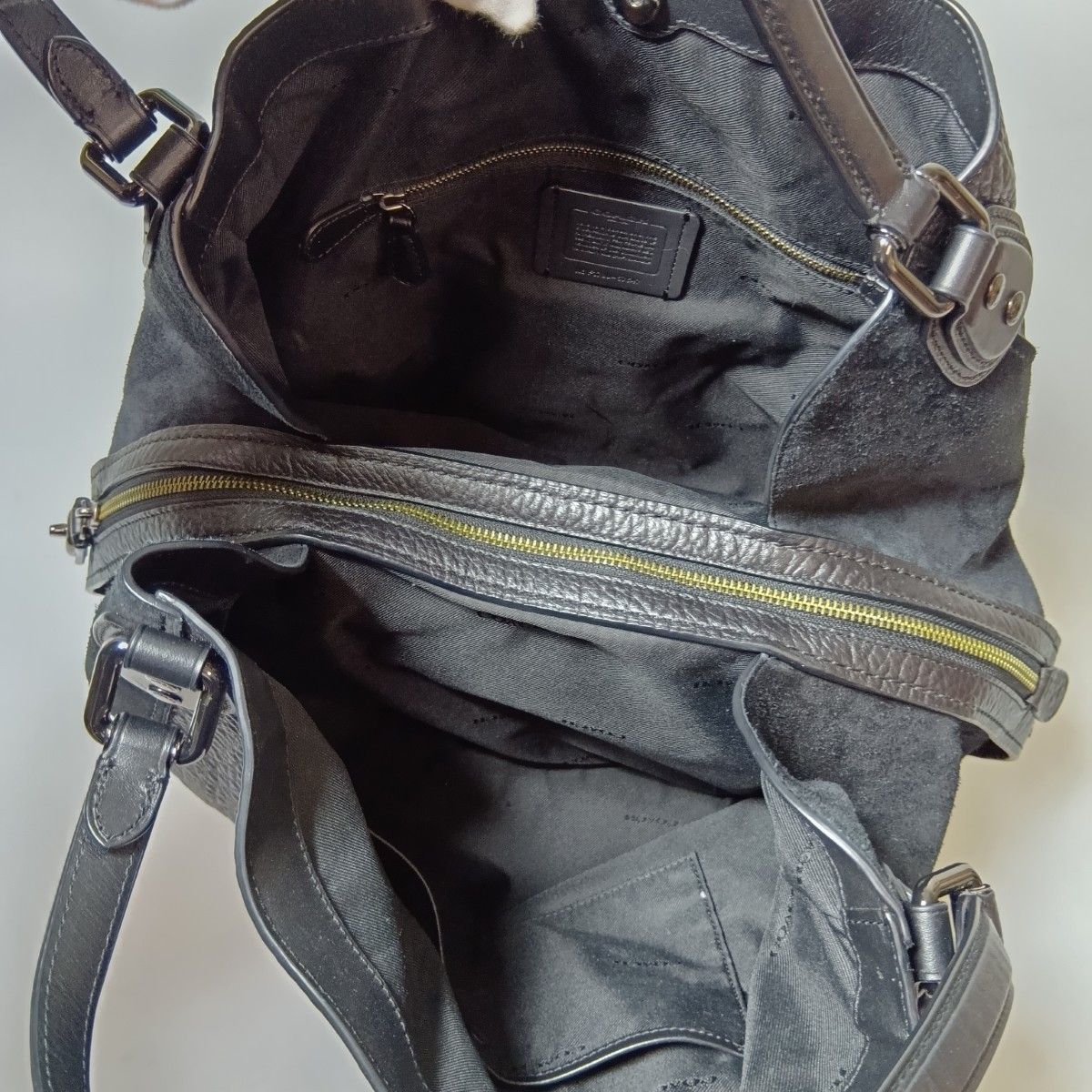 COACH コーチ トートバッグ ハンドバッグ 57647 ブラック - メルカリ
