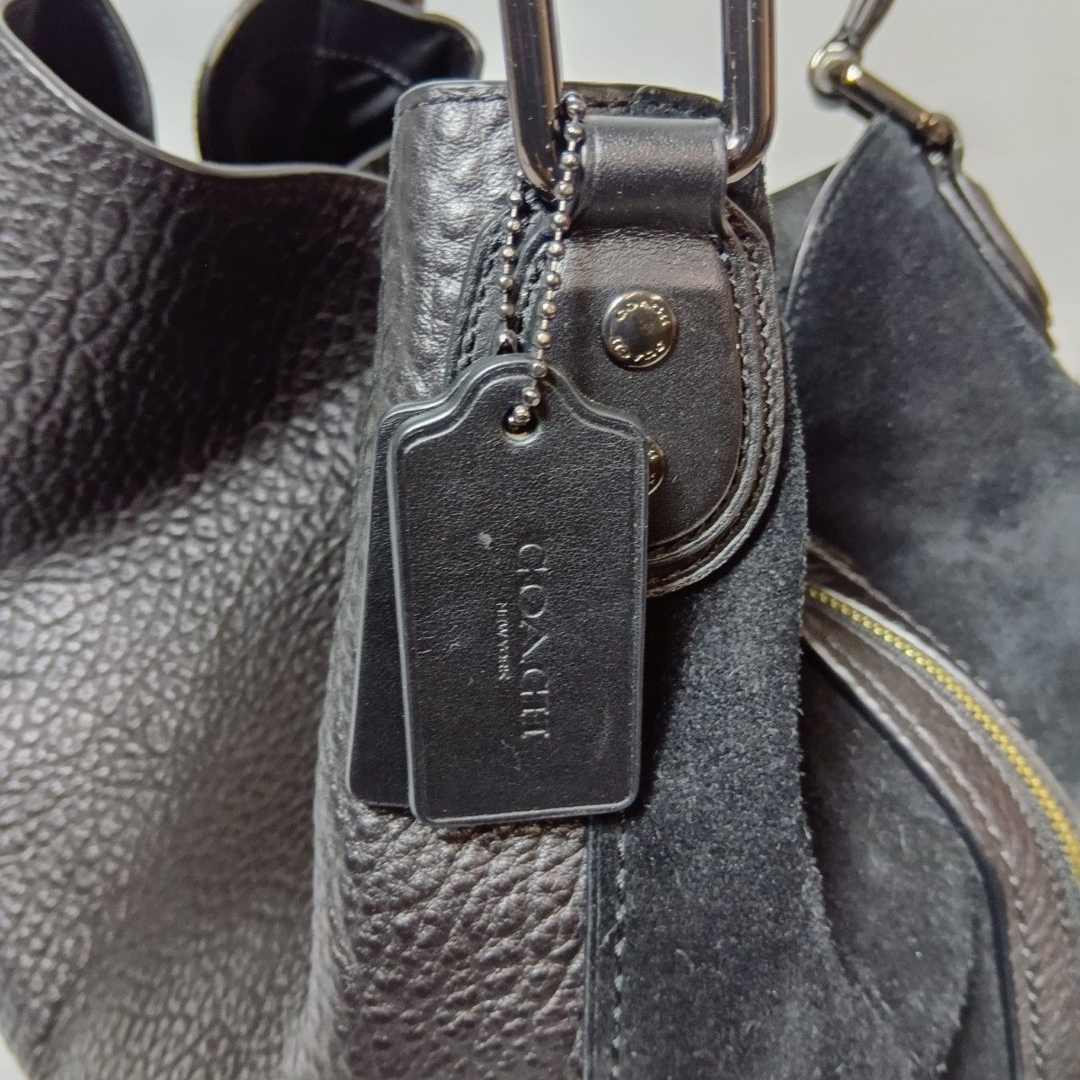 COACH コーチ トートバッグ ハンドバッグ 57647 ブラック - メルカリ