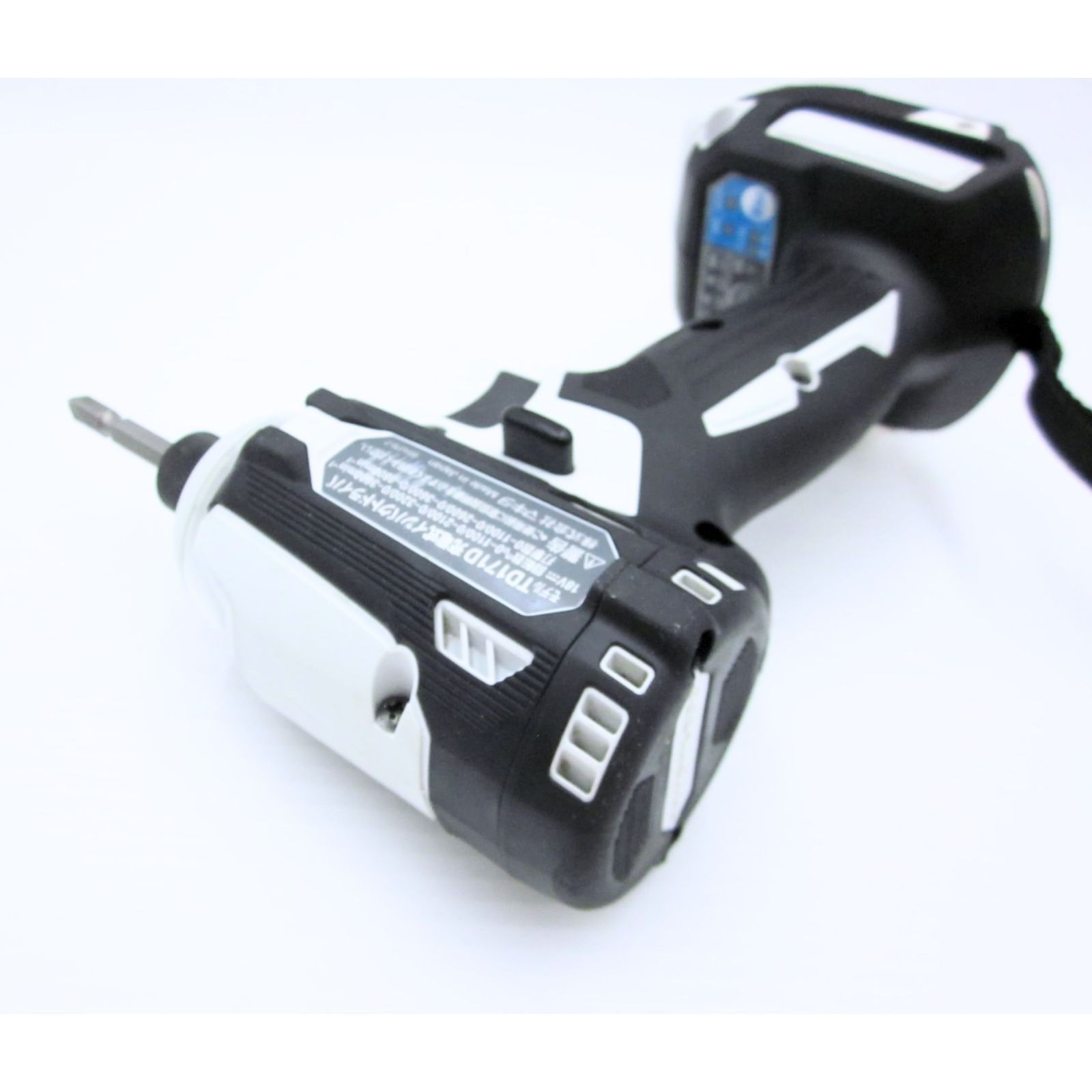 美品【領収書発行可】マキタ インパクトドライバTD171(18V)白 トルク 