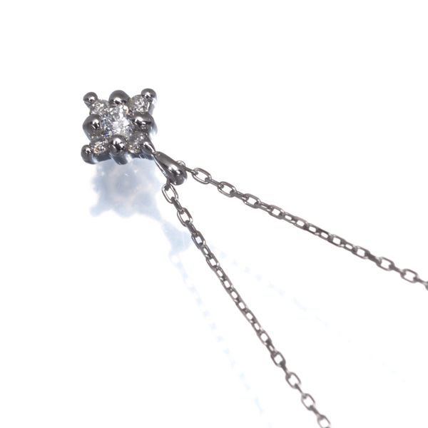 ヴァンドーム ネックレス ダイヤ ダイヤモンド 0.05ct Pt900 ヴァンドーム ネックレス ダイヤ ダイヤモンド 0.05ct Pt900