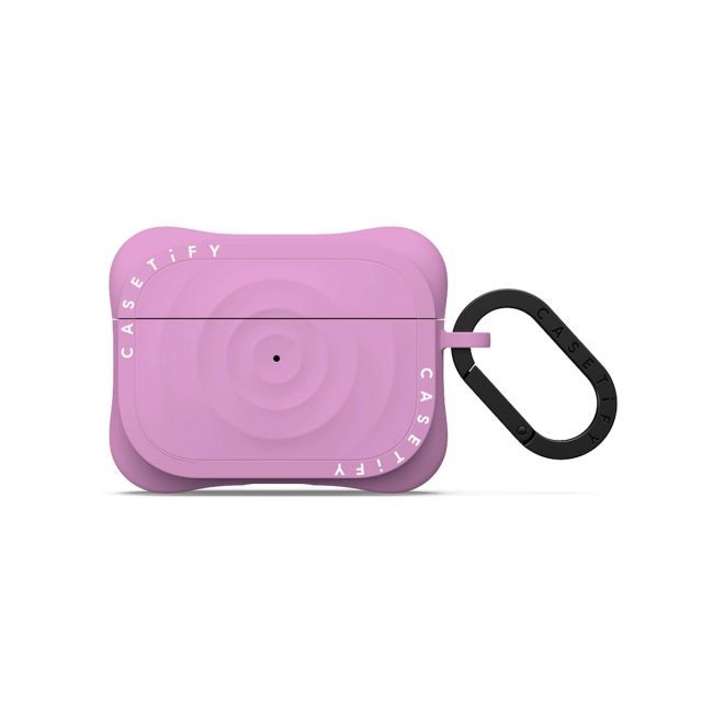 CASETiFY ウェーブ シリコン AirPods Pro ケース (第1世代 ＆ 第2世代) - ラディッシュ