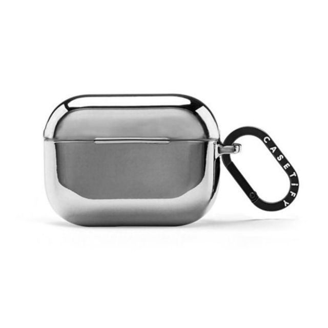 CASETiFY ミラー AirPods Pro ケース (第1世代) - シルバー