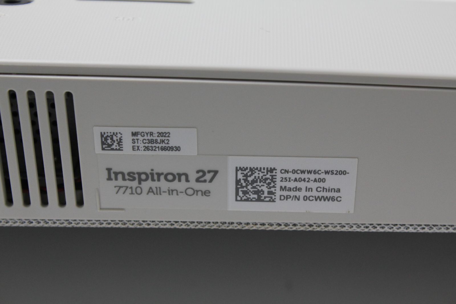 中古】Dell Inspiron 27 7710 Core i7/SSD/Win11 - メルカリ