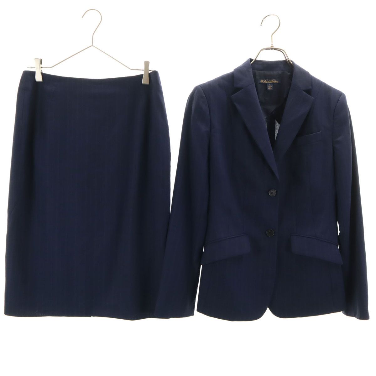 Brooks Brothers ブルックスブラザーズ ストライプ柄 スカートスーツ 