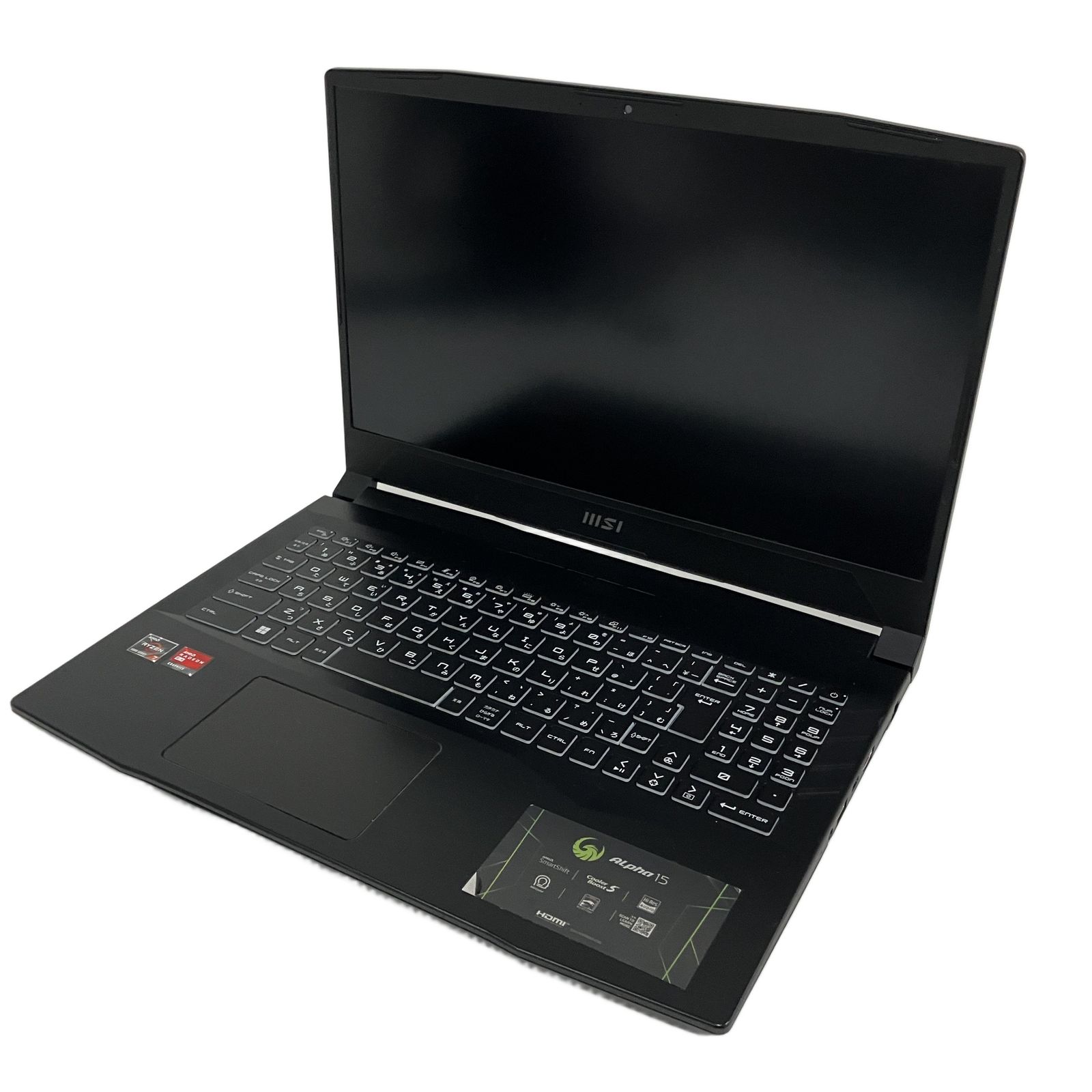 MSI Alpha 15 B5EEK Ryzen7 ゲーミングPC 中古 - メルカリ