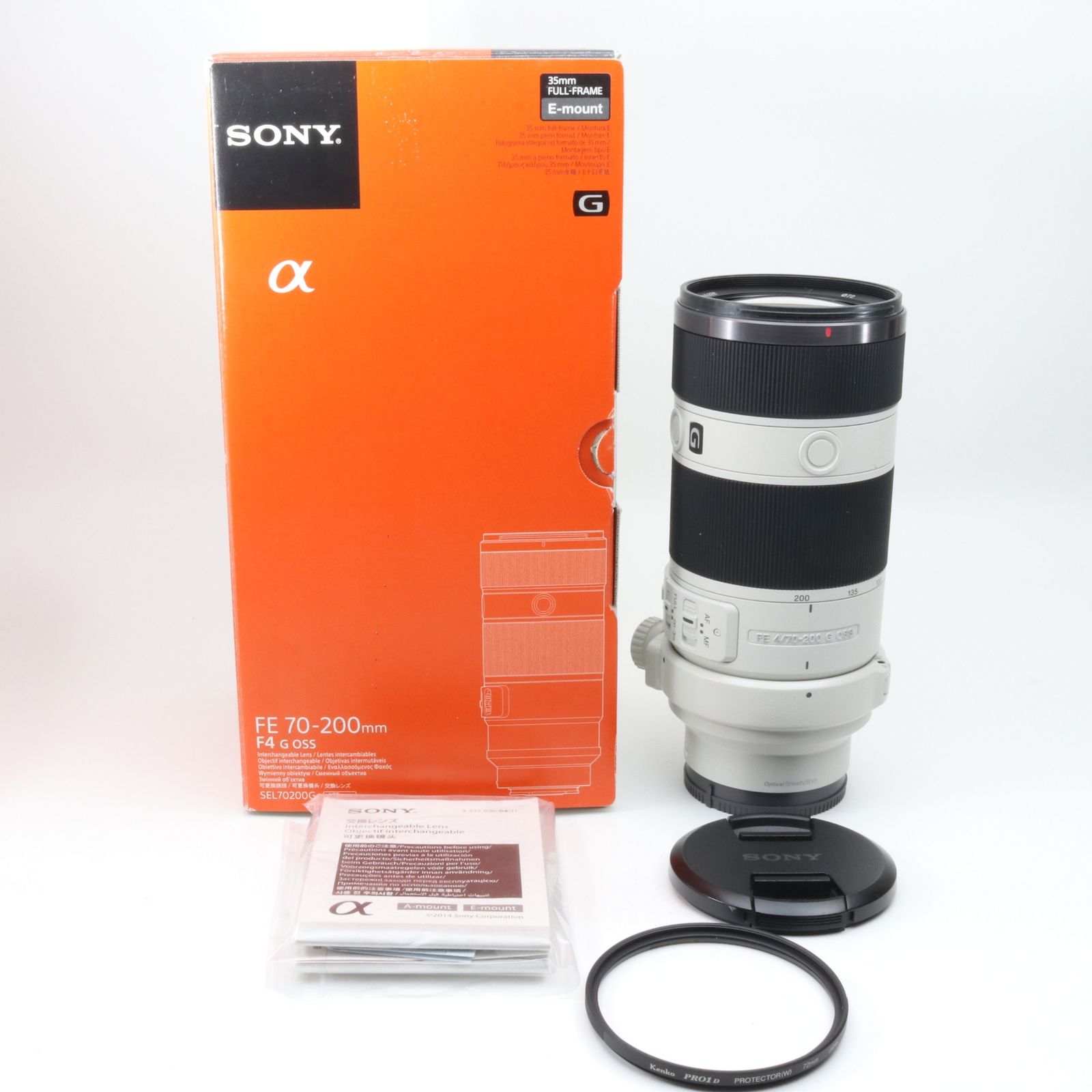 最新 SONY E-Mount用 FE 70-200mm F2.8 GM Ⅱ SEL70200GM 2 Gマスター 