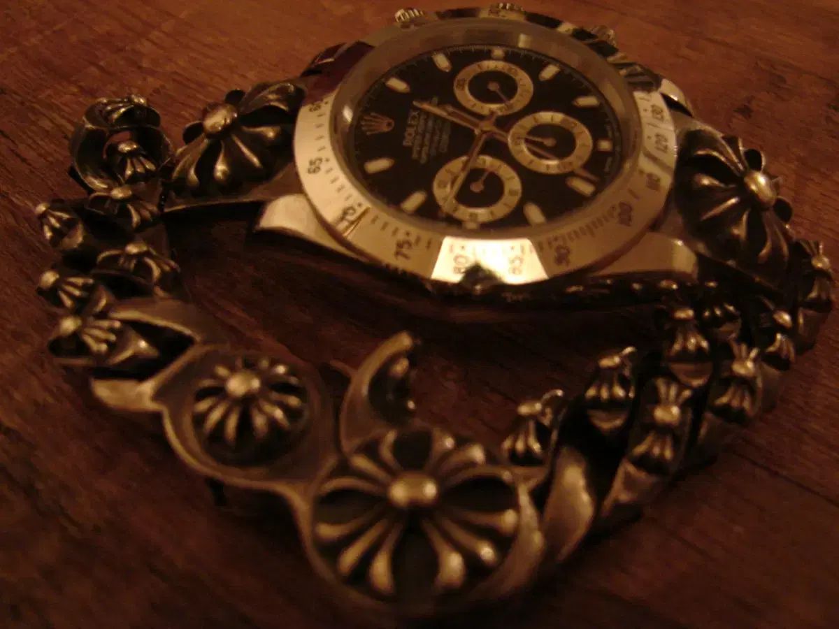  Ch スタイル ダブルファンシースタートゥーチェーン時計バンド R スタイルデイトナ ハイネック 自動巻き時計 腕時計(アナログ)