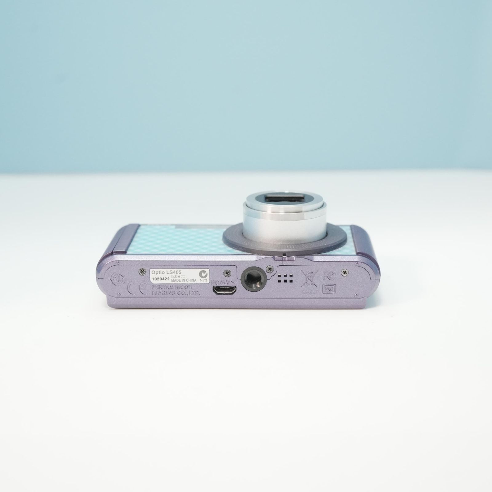 PENTAX Optio LS 465 デジカメ スマホ転送OK フルセット 美品 a6207 