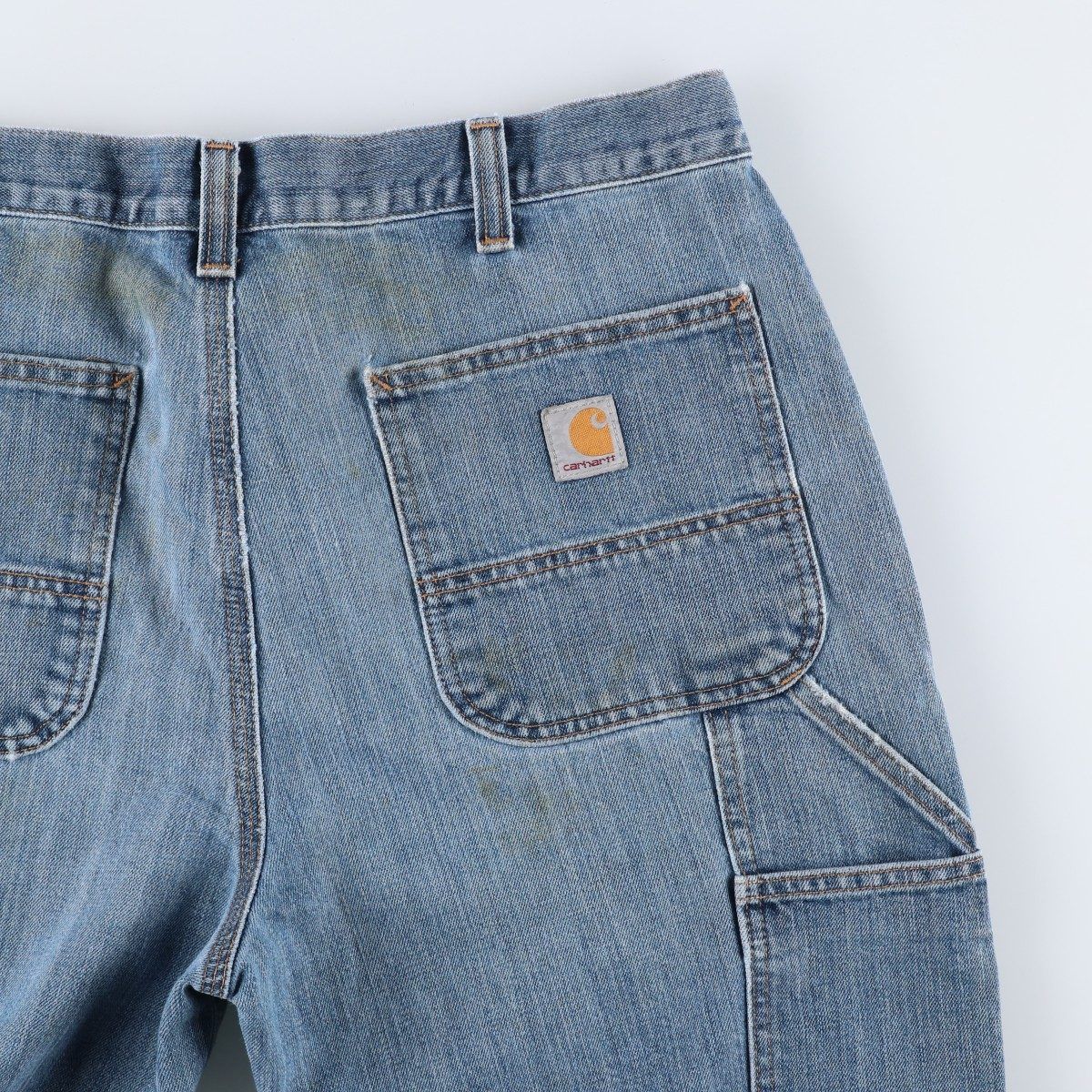 パンツ 古着 カーハート Carhartt RELAXED FIT デニムペインターパンツ