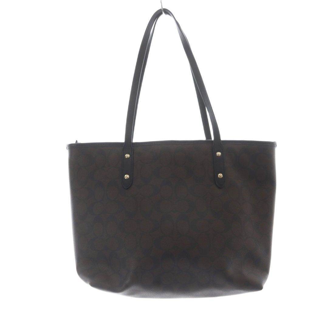 コーチ COACH トートバッグ PVC レザー シグネチャー ロゴ コーチ COACH トートバッグ PVC レザー シグネチャー ロゴ