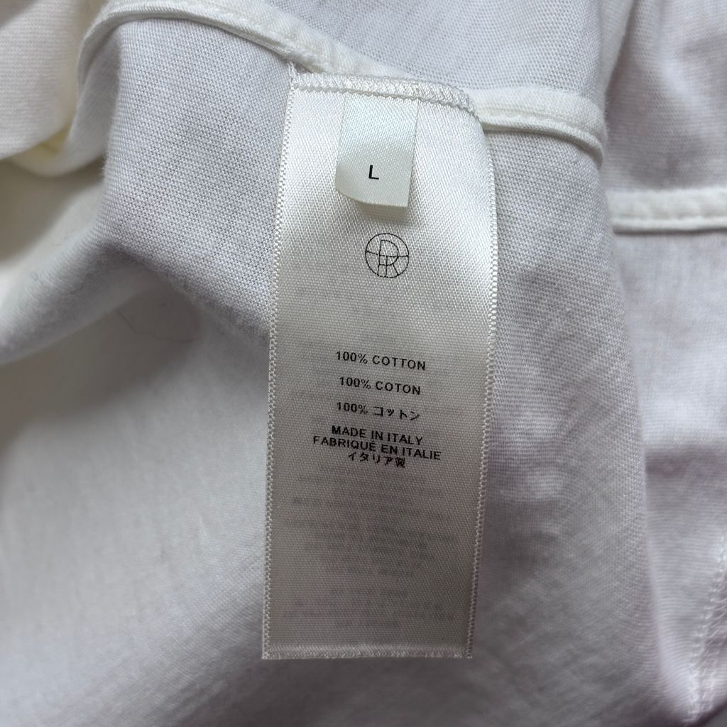 THE ROW ザロウ Leon Long T-Shirt 長袖Tシャツ 189K291 ホワイト size