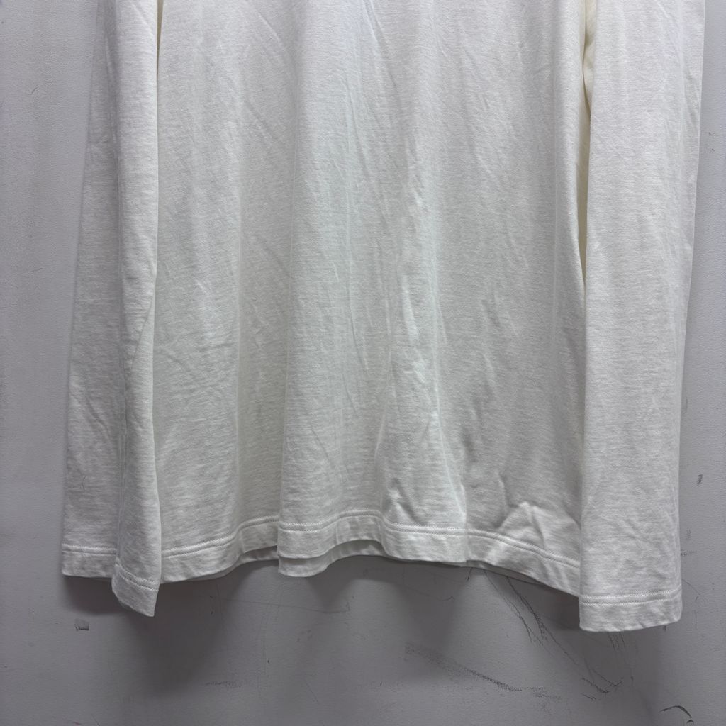 THE ROW ザロウ Leon Long T-Shirt 長袖Tシャツ 189K291 ホワイト size 
