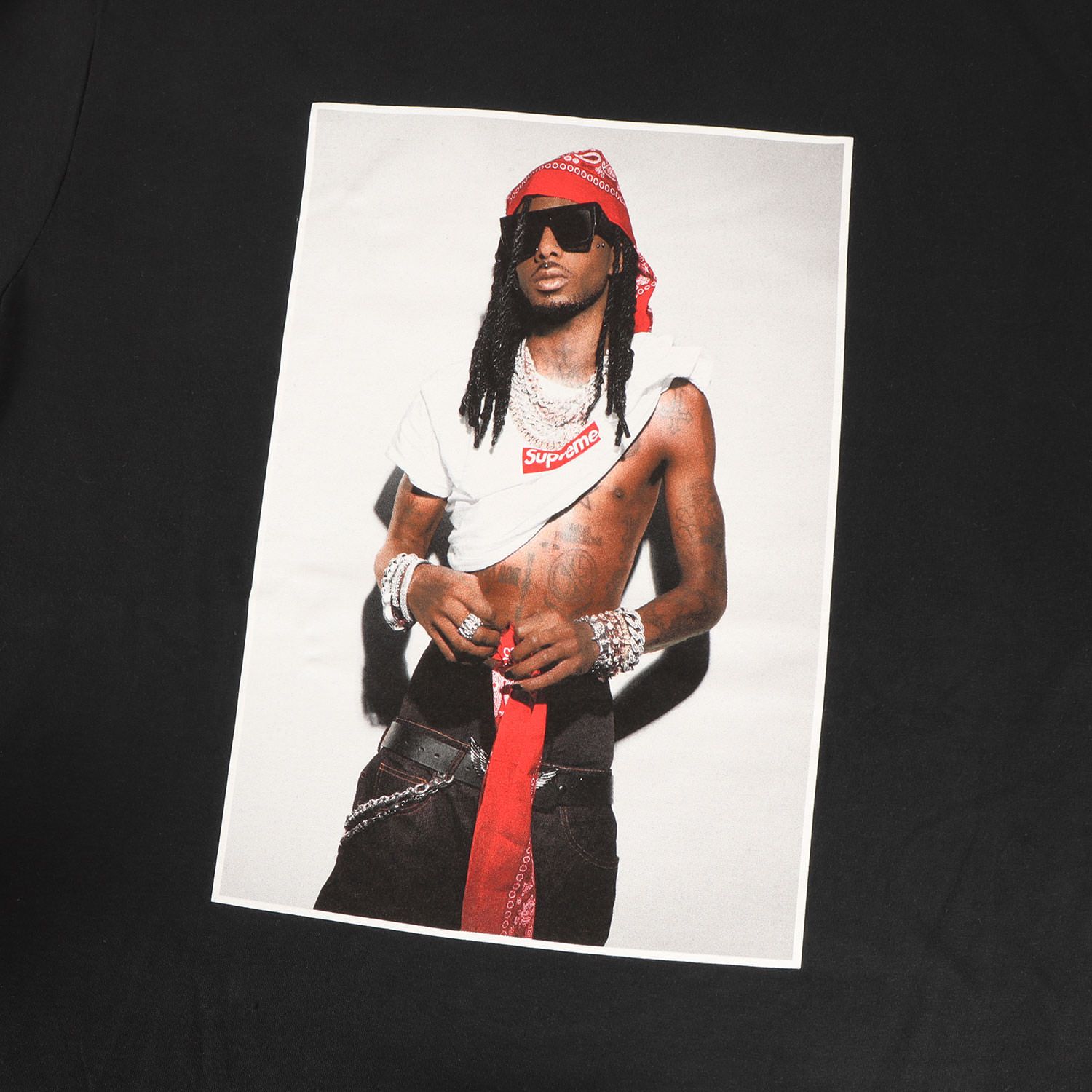 新品】Supreme シュプリーム Tシャツ ブラック 黒 サイズ:L | 25AW 