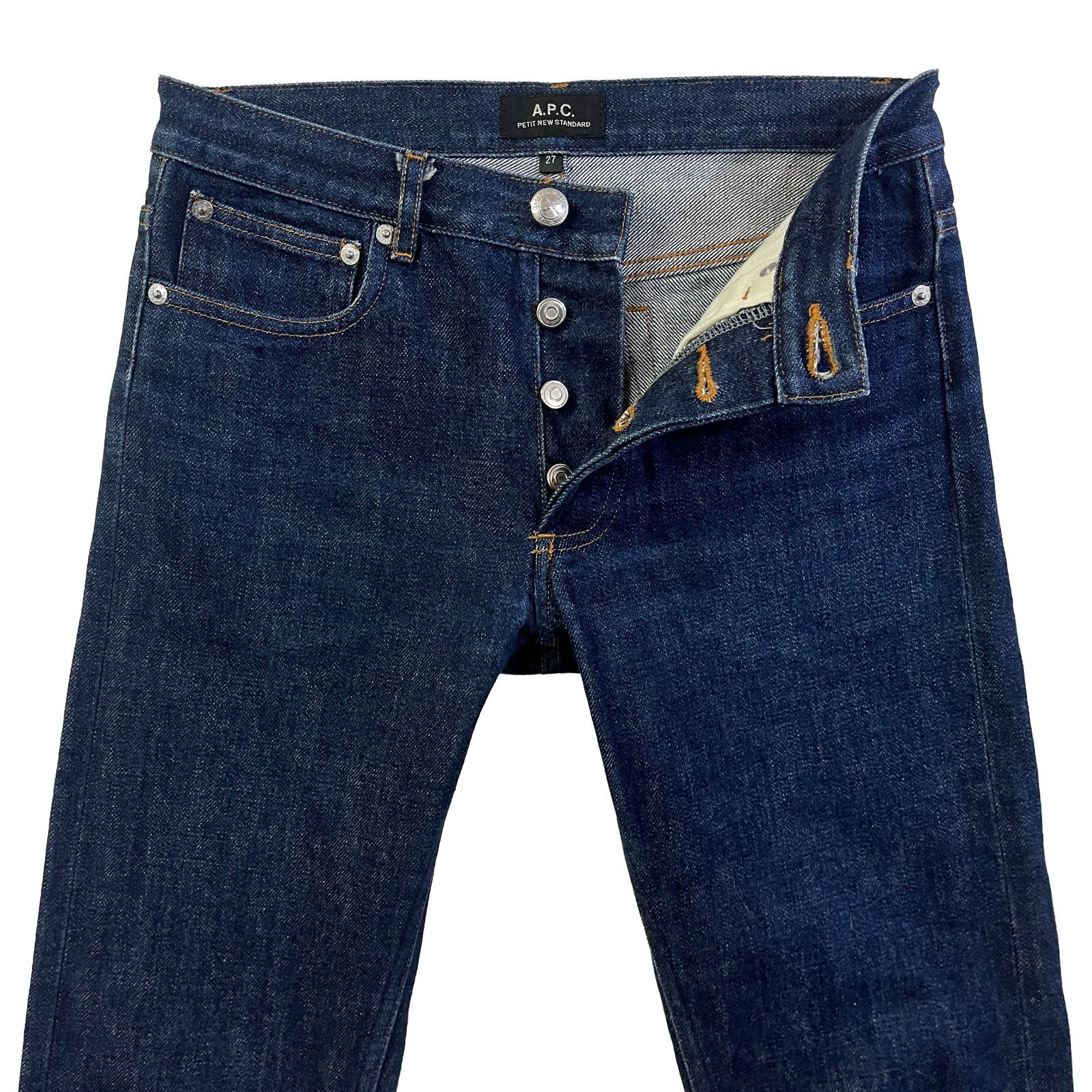 USED／W27】A.P.C. PETIT NEW STANDARD セルビッジ ウォッシュド 