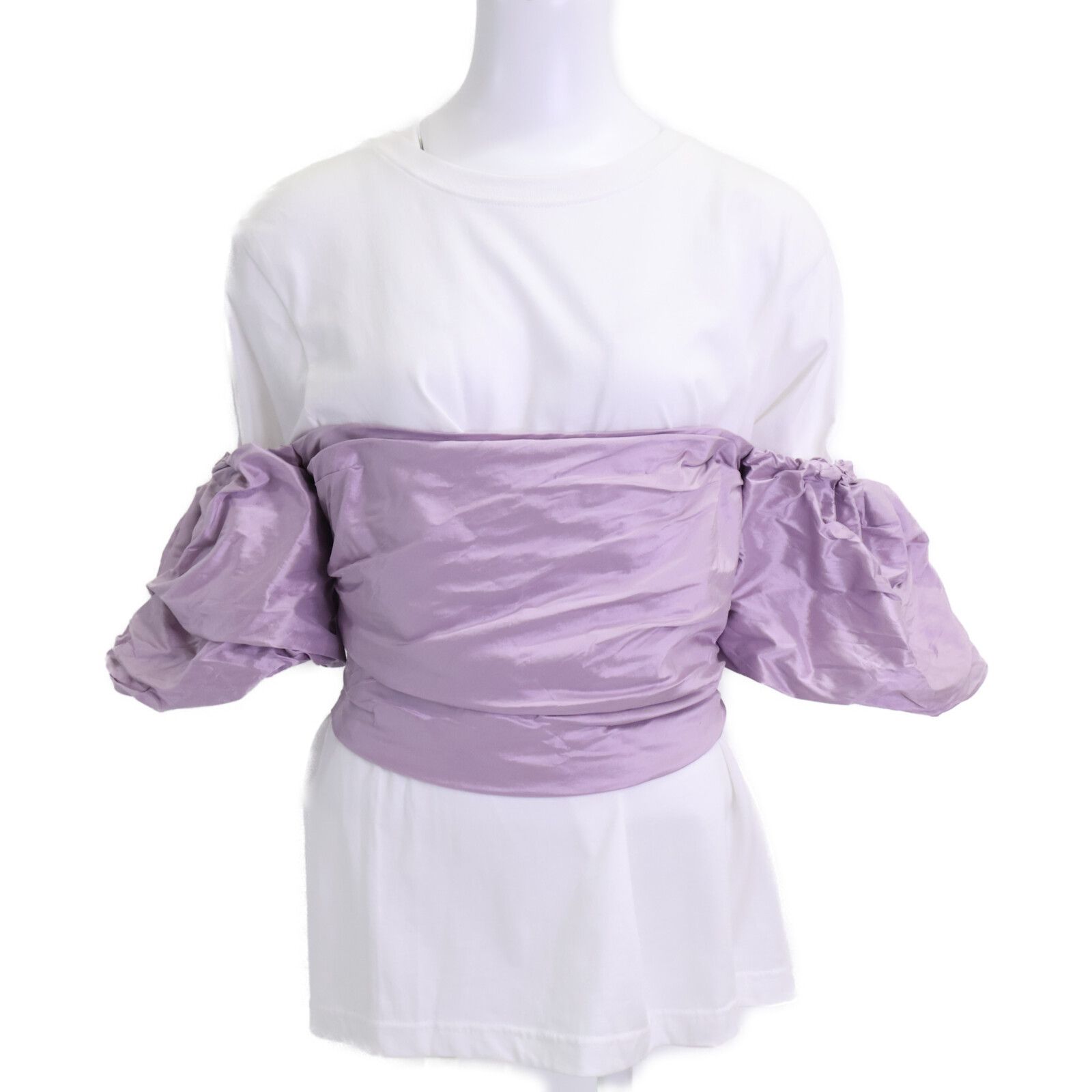 Erika Cavallini エリカカヴァリーニ 24SS SILK×COTTON T-shirts Erika Cavallini エリカカヴァリーニ 24SS SILK×COTTON T-shirts