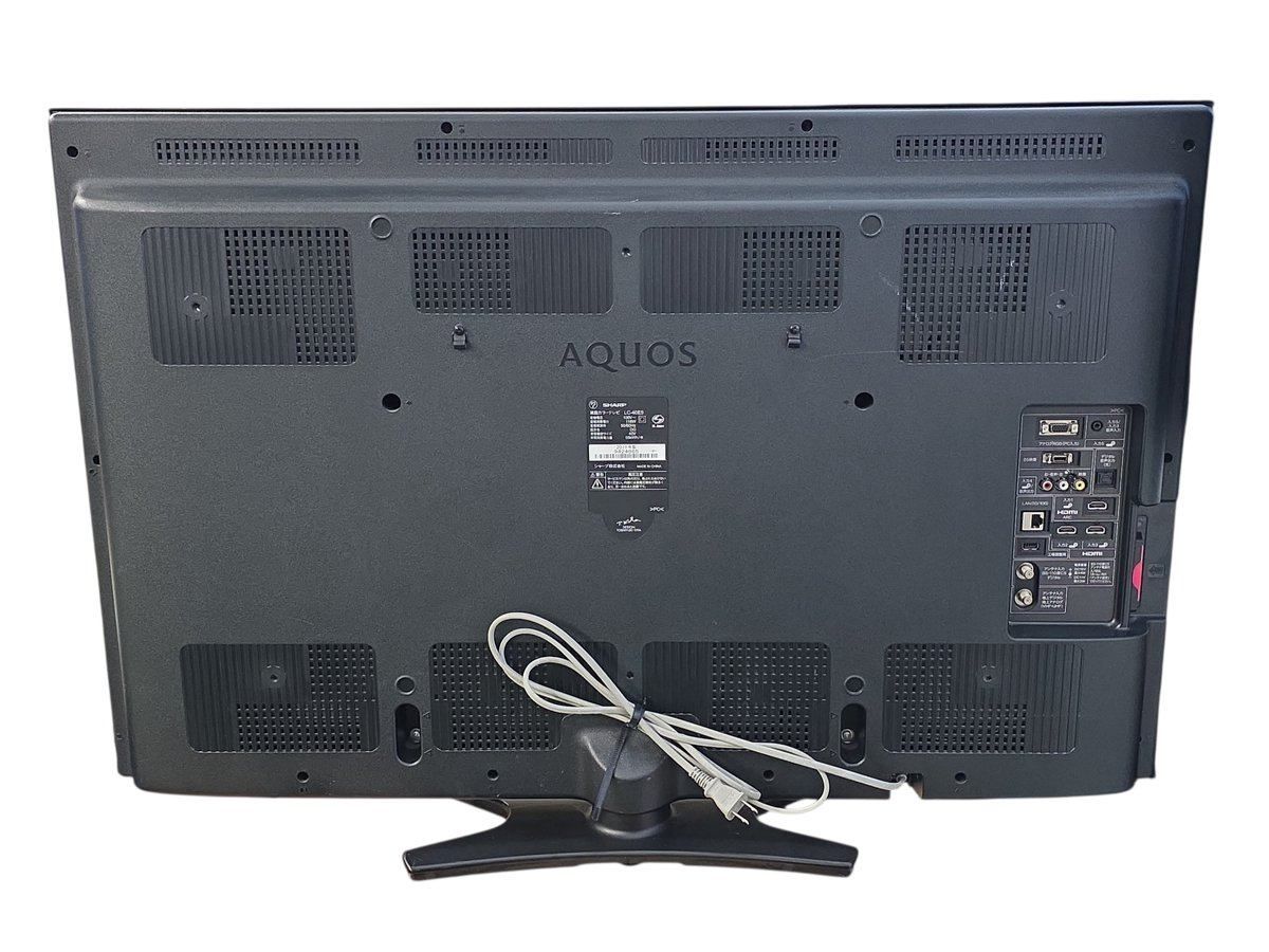 ☆状態良好☆ SHARP シャープ 40V型 フルハイビジョン 液晶テレビ 