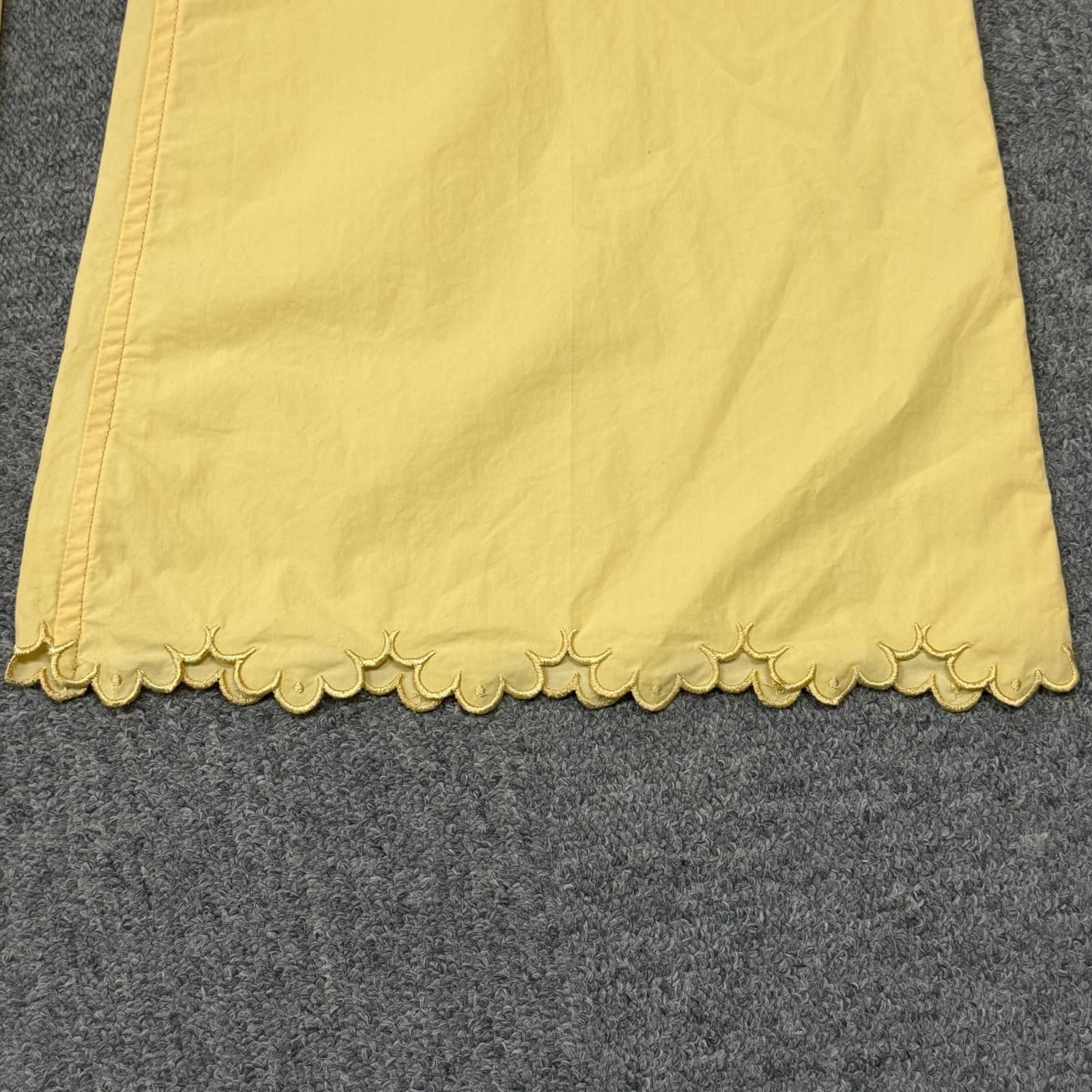 MASU 22SS SCALLOP FLARE PANTS スカラップフレアパンツ エムエーエス