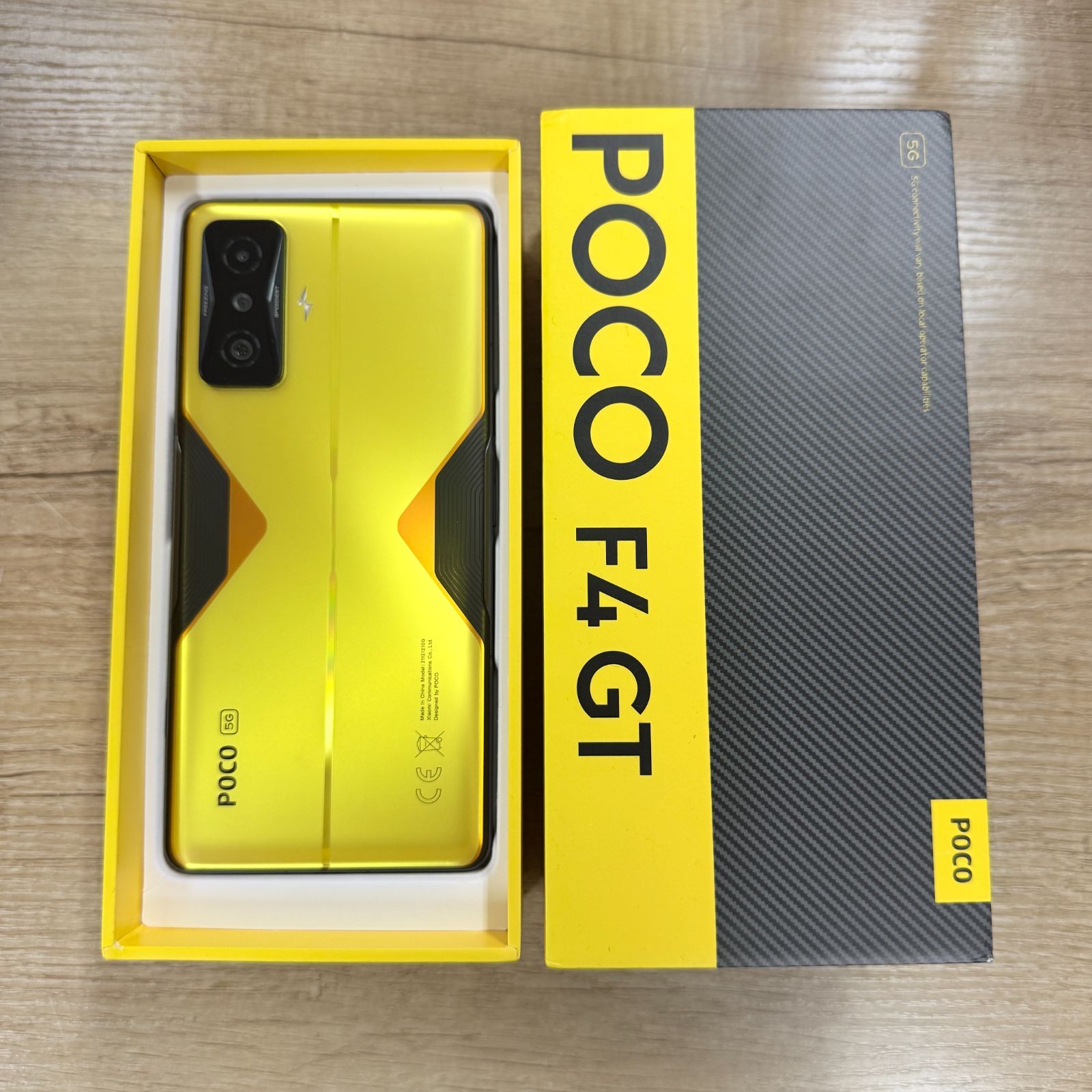 【新品未開封】POCO F4 GT サイバーイエロー 12GB/256GB POCO F4 GT 256GB サイバーイエロー SIMフリー 中古 - メルカリ