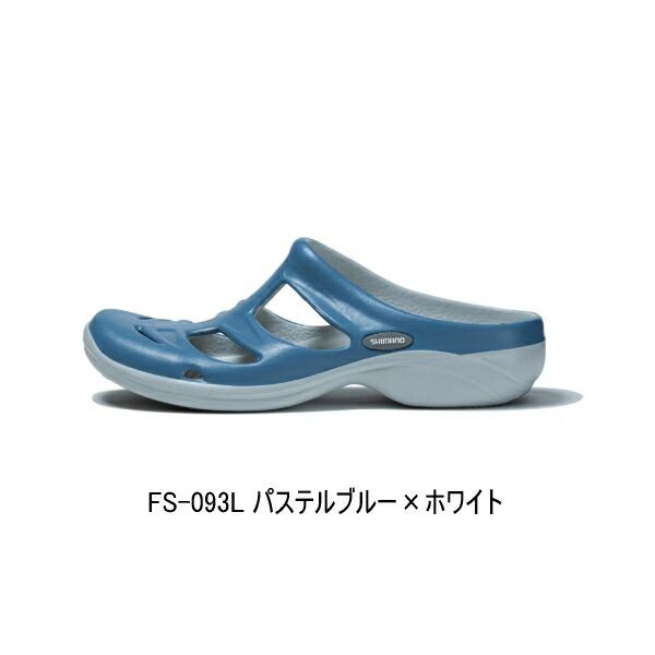 （26年3月新商品） シマノ イヴェアー マリンフィッシングサンダル FS-093L パステルブルー×ホワイト LLサイズ 4,412円